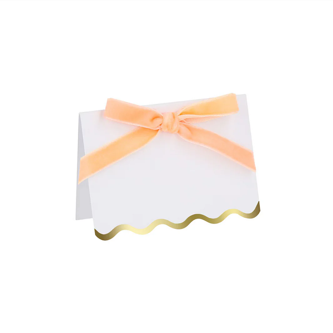 Pastel Velvet Bow Place Cards - Image 10