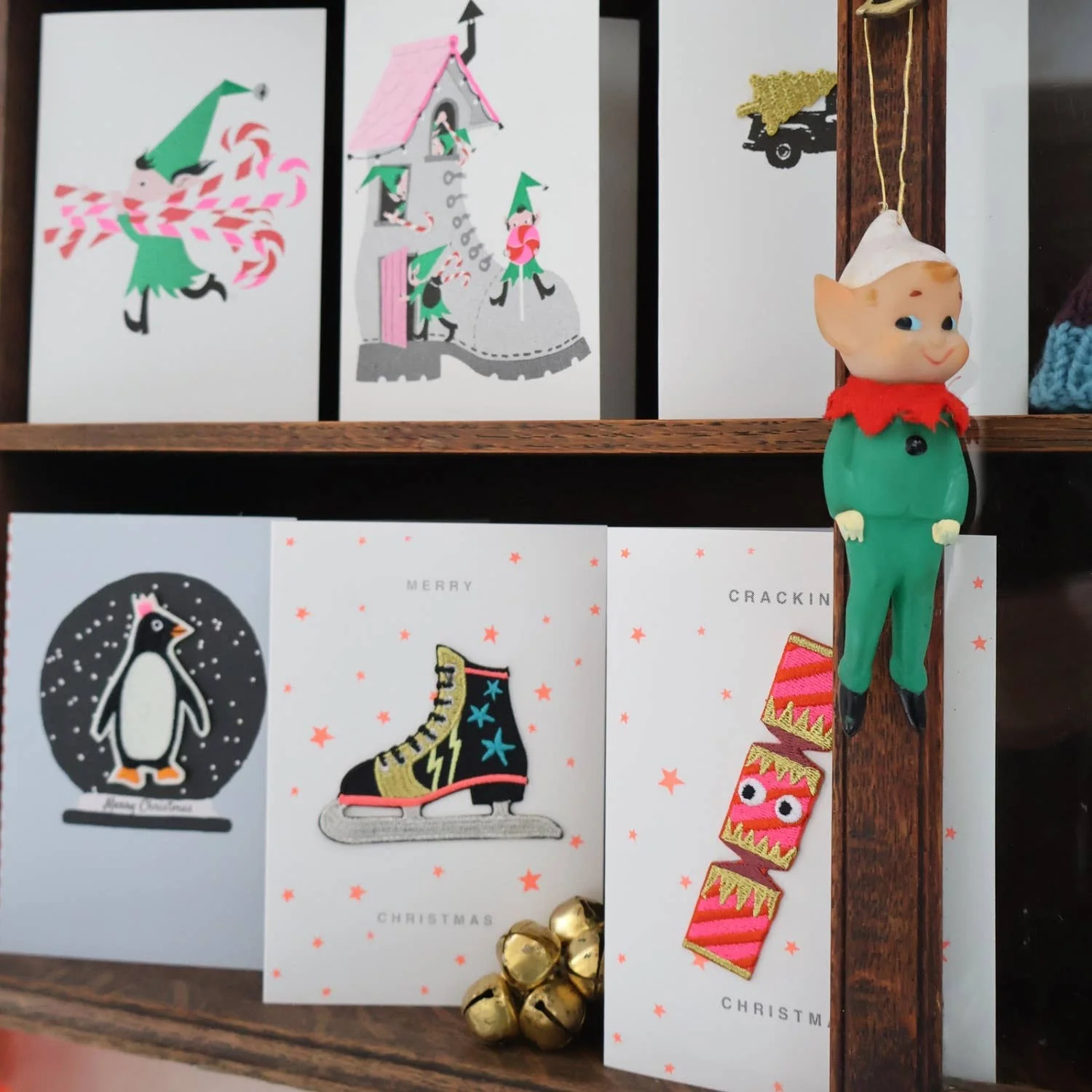 Patch Cards Christmas Cracker Merry Christmas - Image 3