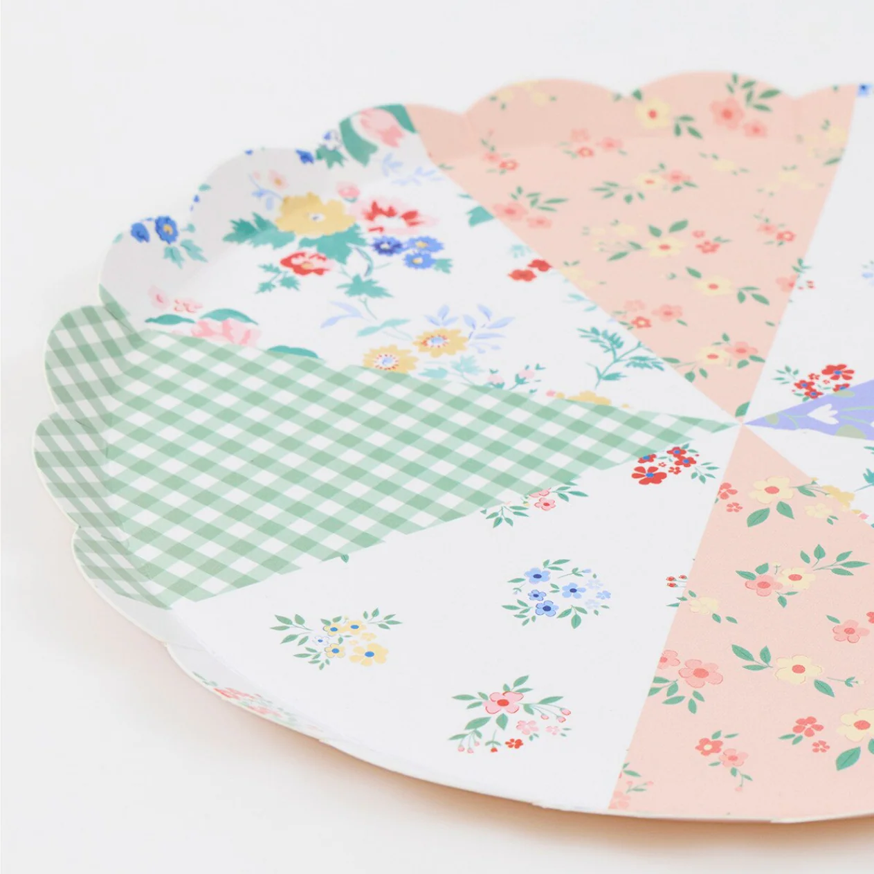 Patchwork Side Plates (x8) - Image 2