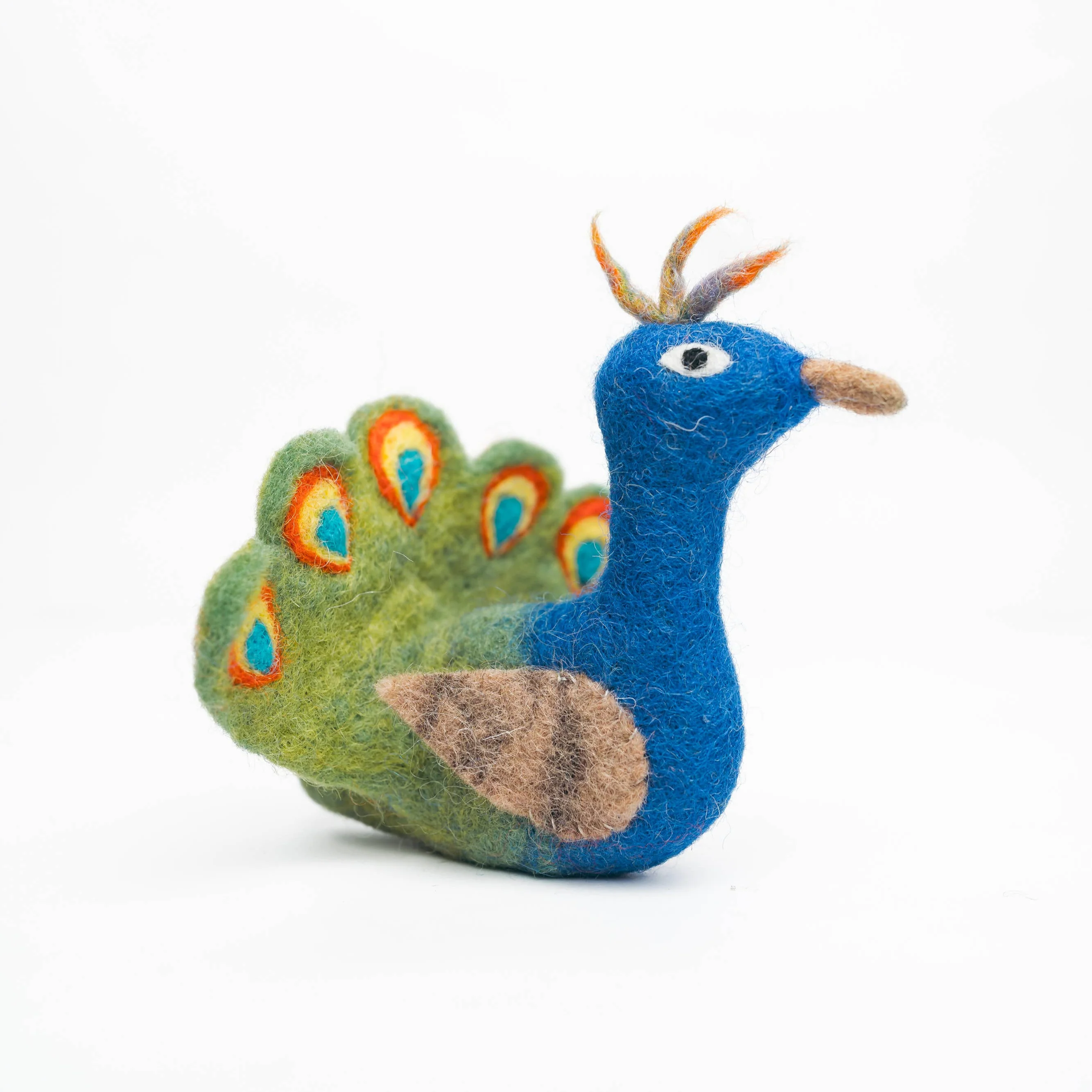 Peacock Finger Puppet - Image 2
