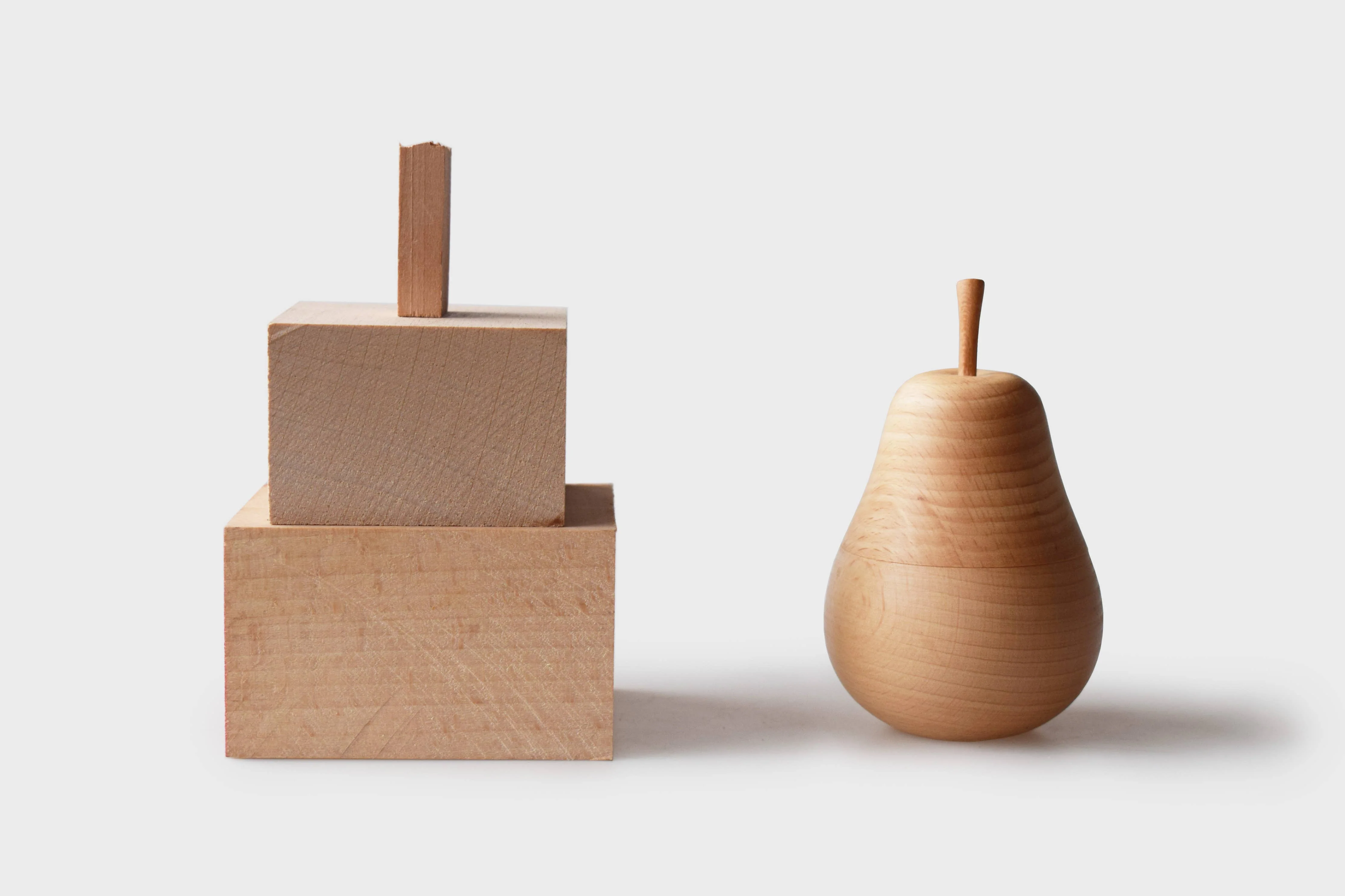 Pear Toothpick Holder – Handcrafted/ Natural Storage Box - Image 9