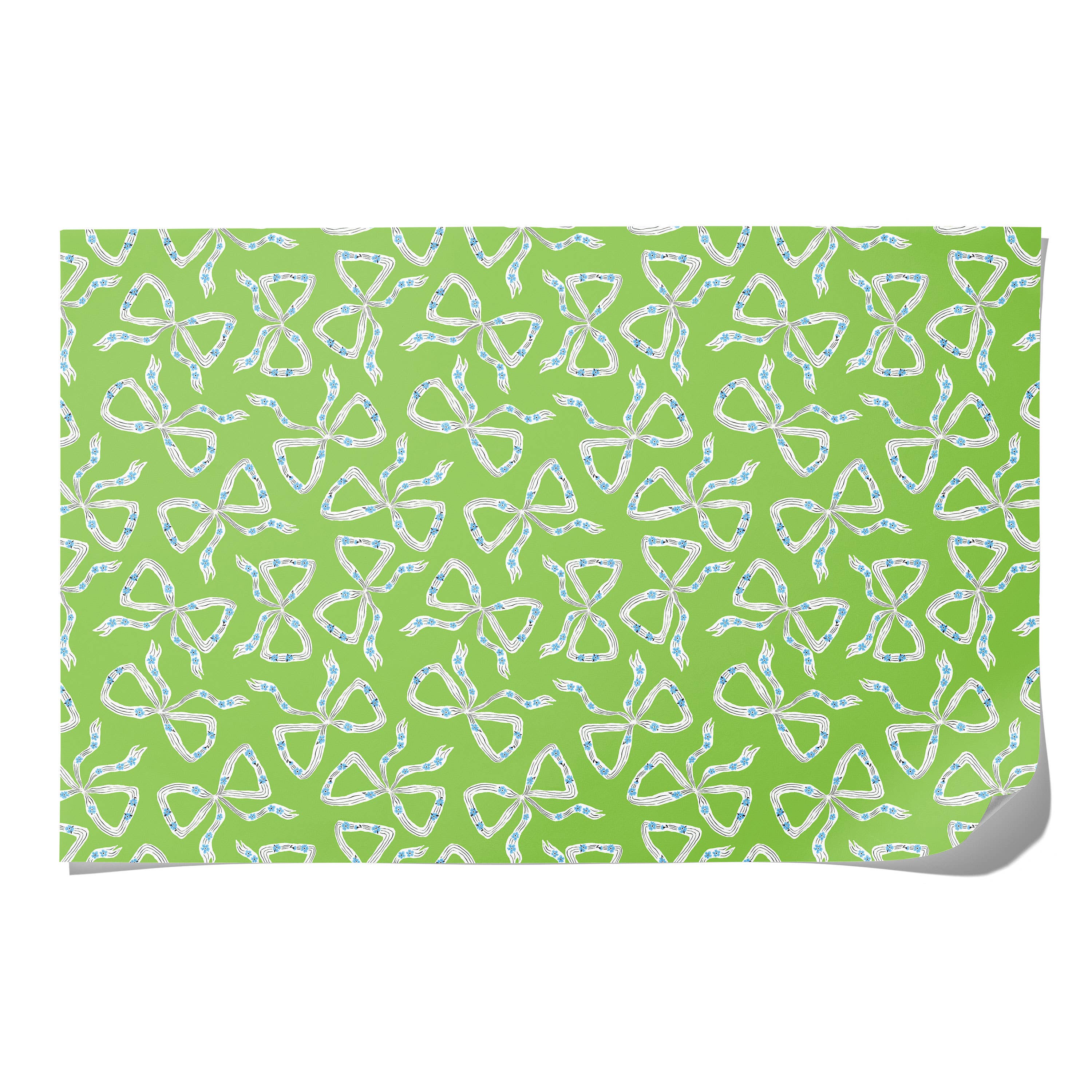 Perfect Bow wrapping paper -roll of 3 sheets - Image 3