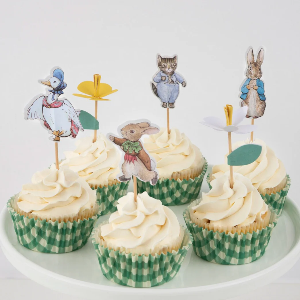 Peter Rabbit™ In The Garden Cupcake Kit (x24 toppers) - Image 2