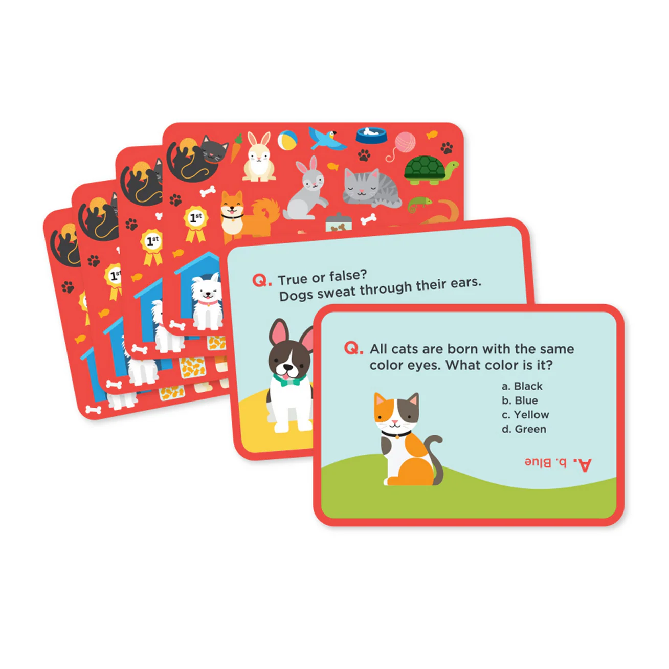 Pets Trivia 50 Quiz Cards - Image 2