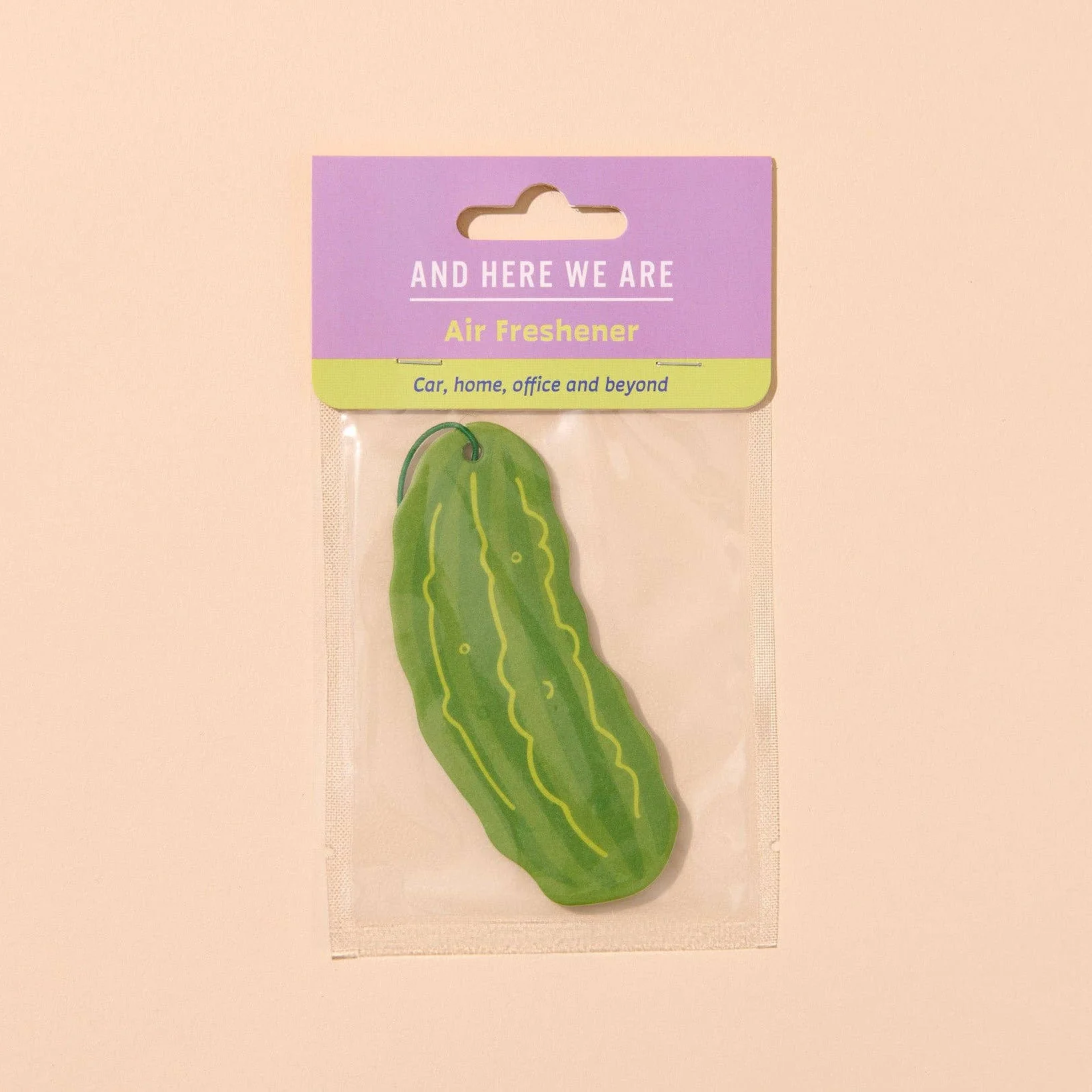 Pickle Air Freshener - Cucumber Mint Scent - Image 2