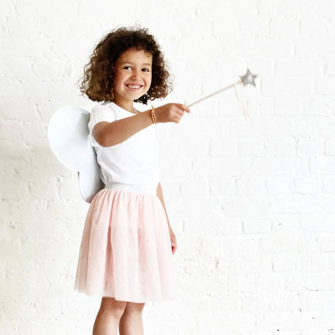 Pink and silver butterfly costume kit - Image 3