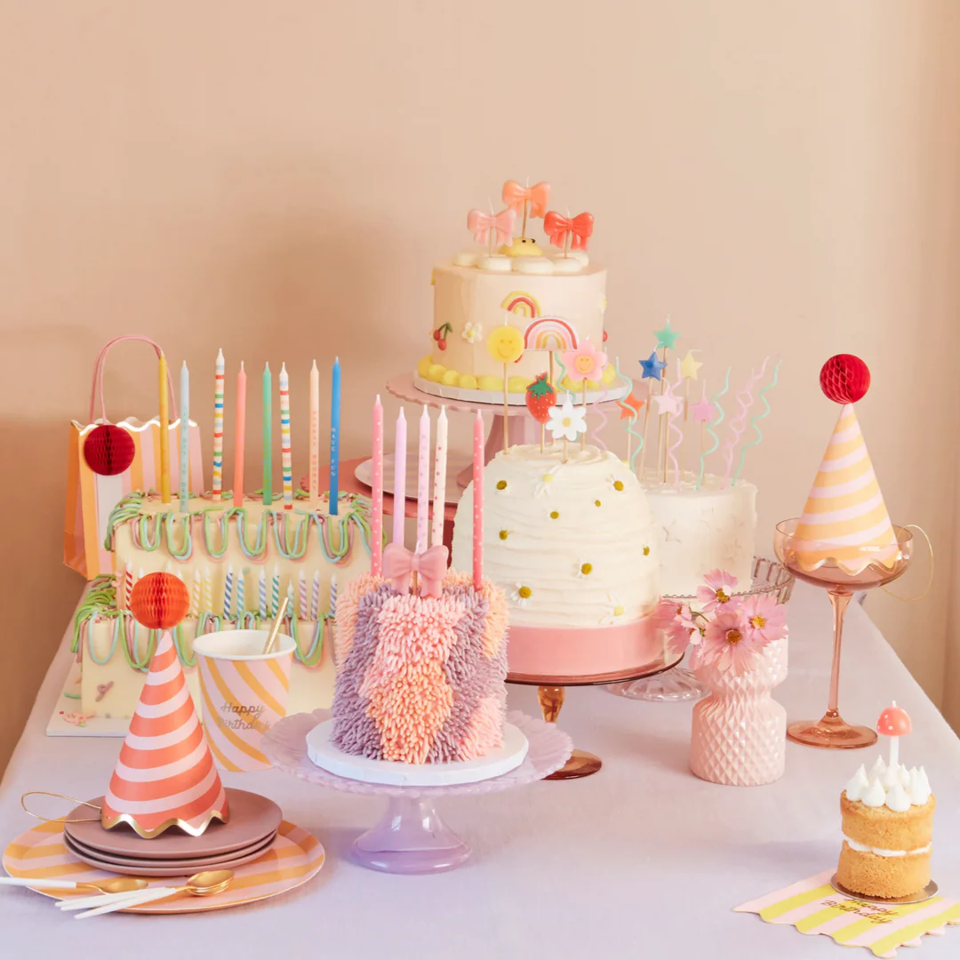 Pink Bow Candles (4pk) - Image 4