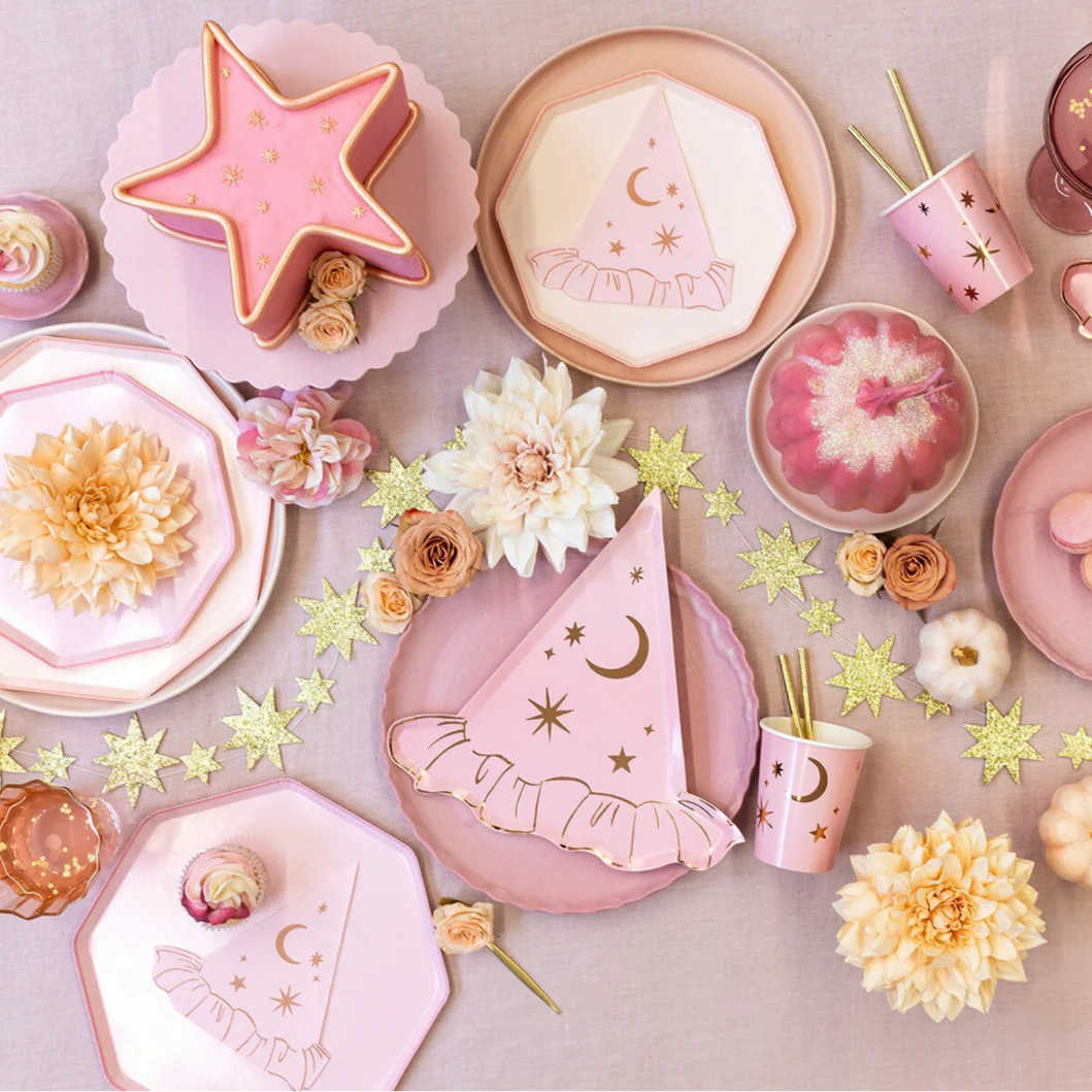 Pink Witch Cups (x8) - Image 2