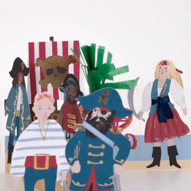 Pirate Concertina Card - Image 2