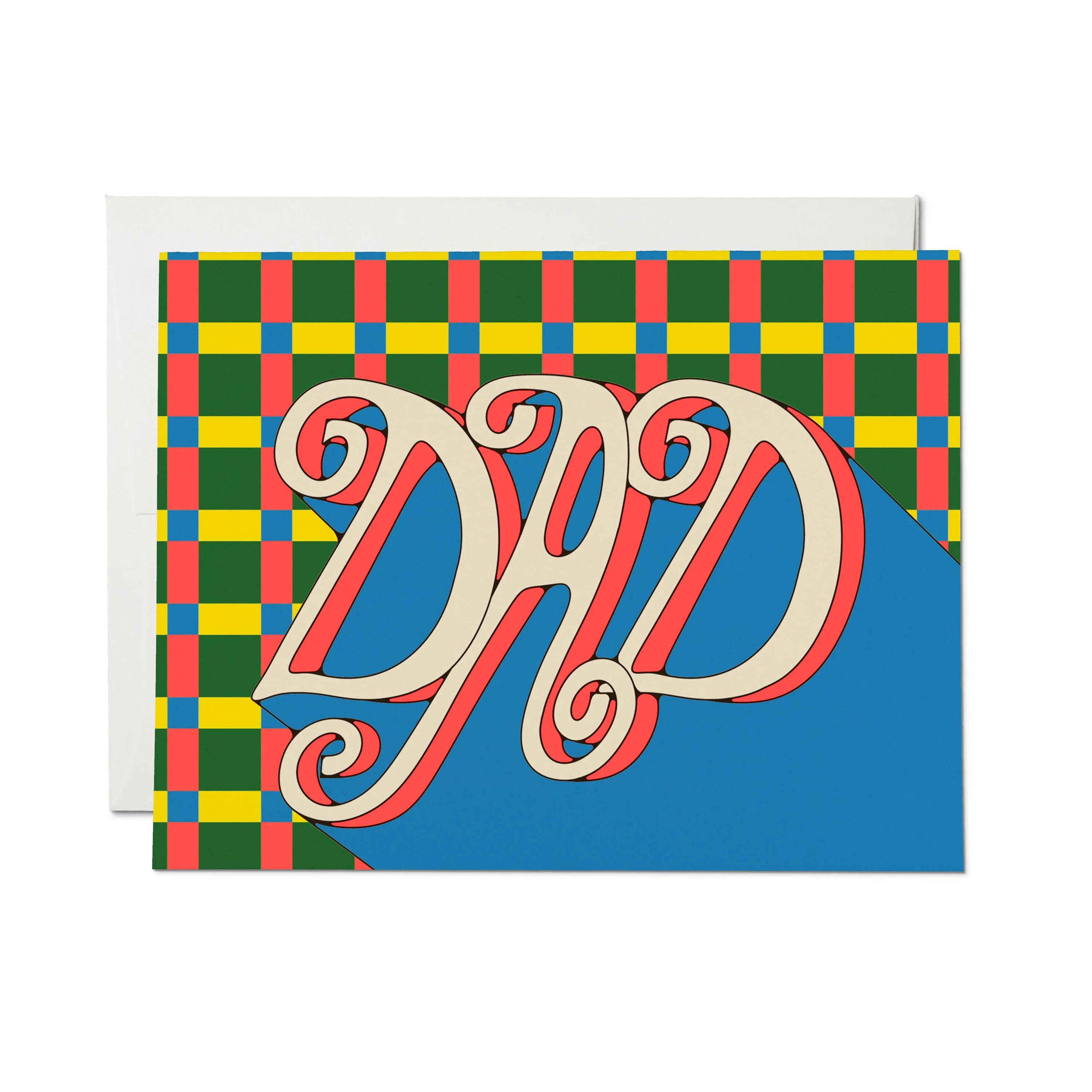 Plaid Dad card
