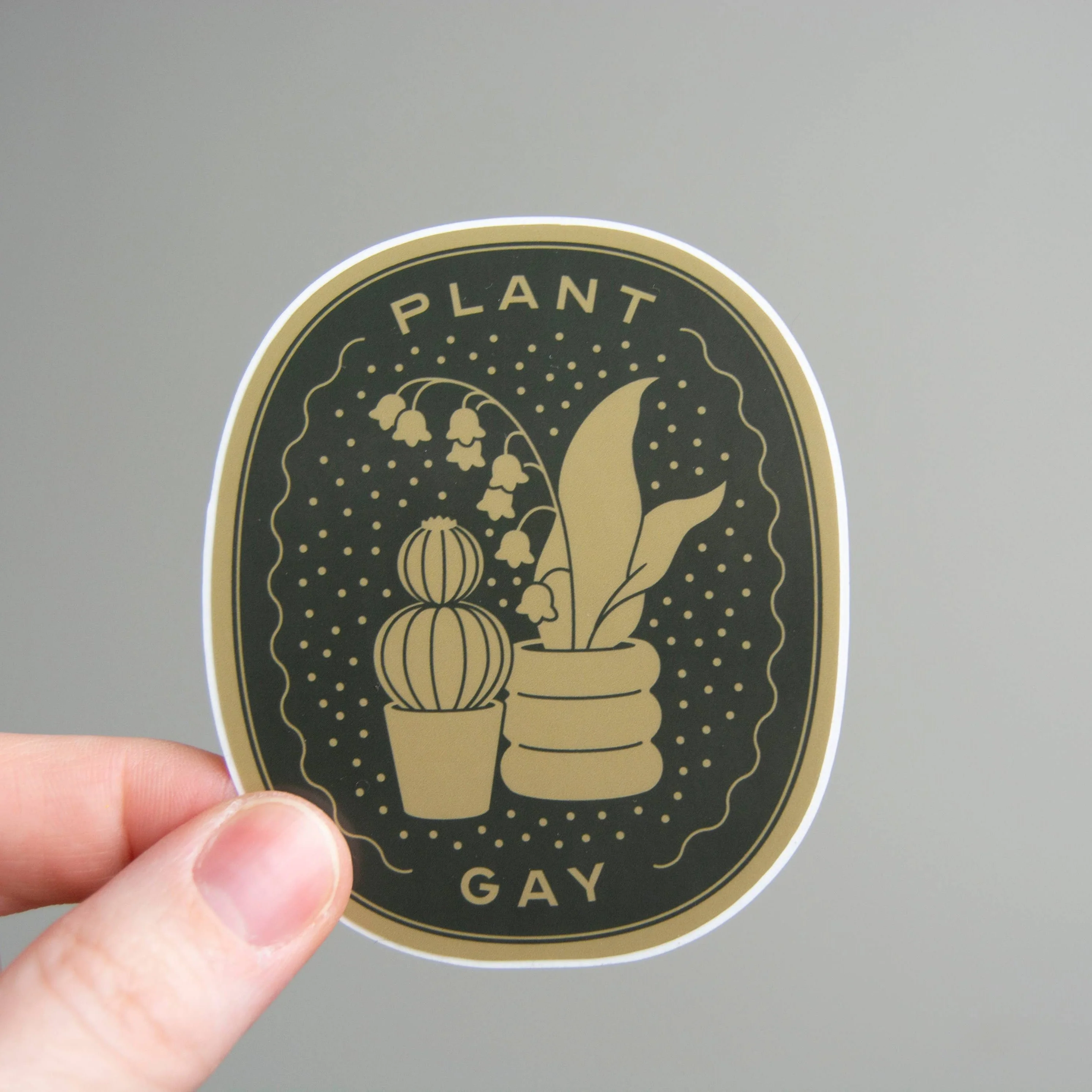 Plant Gay - 3" Vinyl Sticker