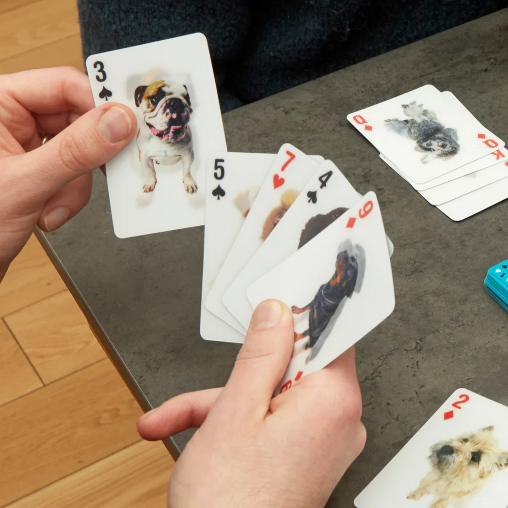 3-D Playing Cards Dogs - Image 3