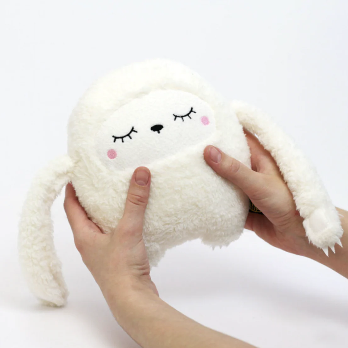 Plush Toy - Riceslow - White Sloth - Image 4
