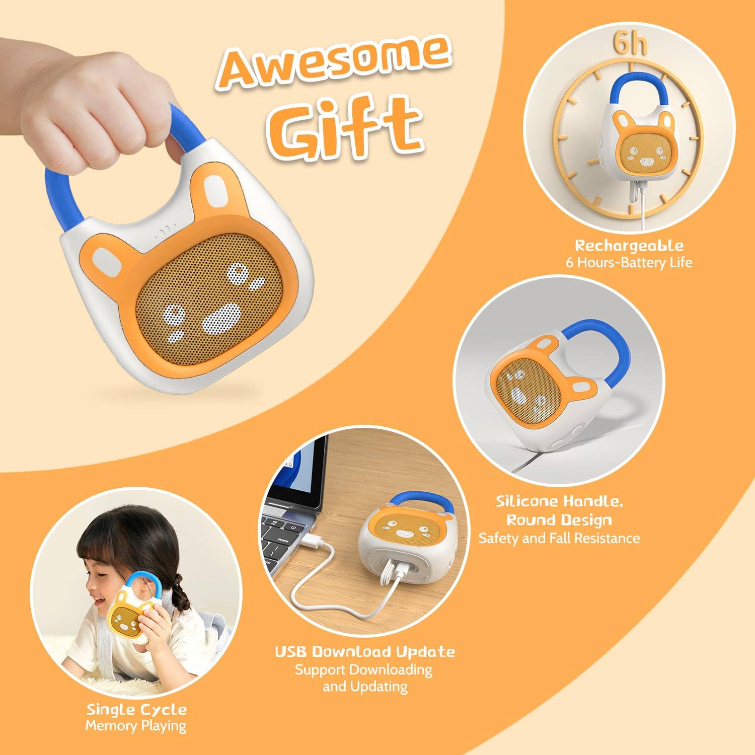 Pocket Bunny – Travel-Friendly Kids' Music Player & Soother - Image 5