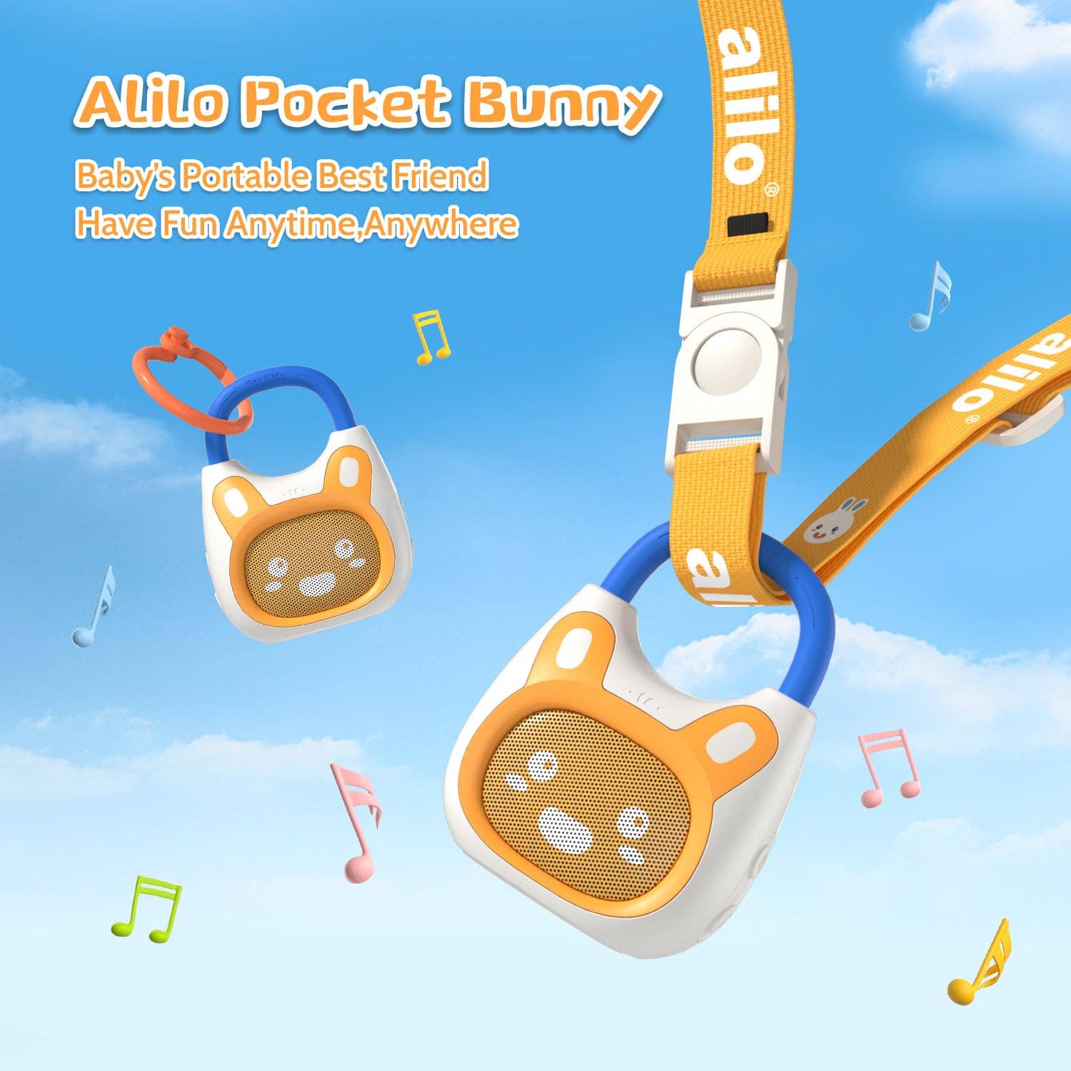 Pocket Bunny – Travel-Friendly Kids' Music Player & Soother - Image 6