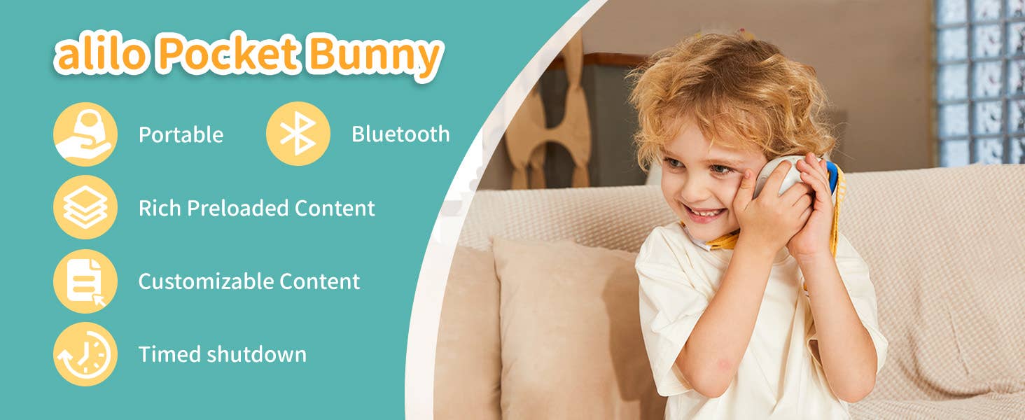 Pocket Bunny – Travel-Friendly Kids' Music Player & Soother - Image 8
