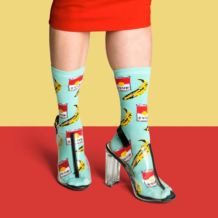 Pop Art - Small Crew Socks