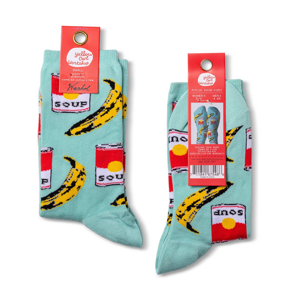 Pop Art - Small Crew Socks - Image 3