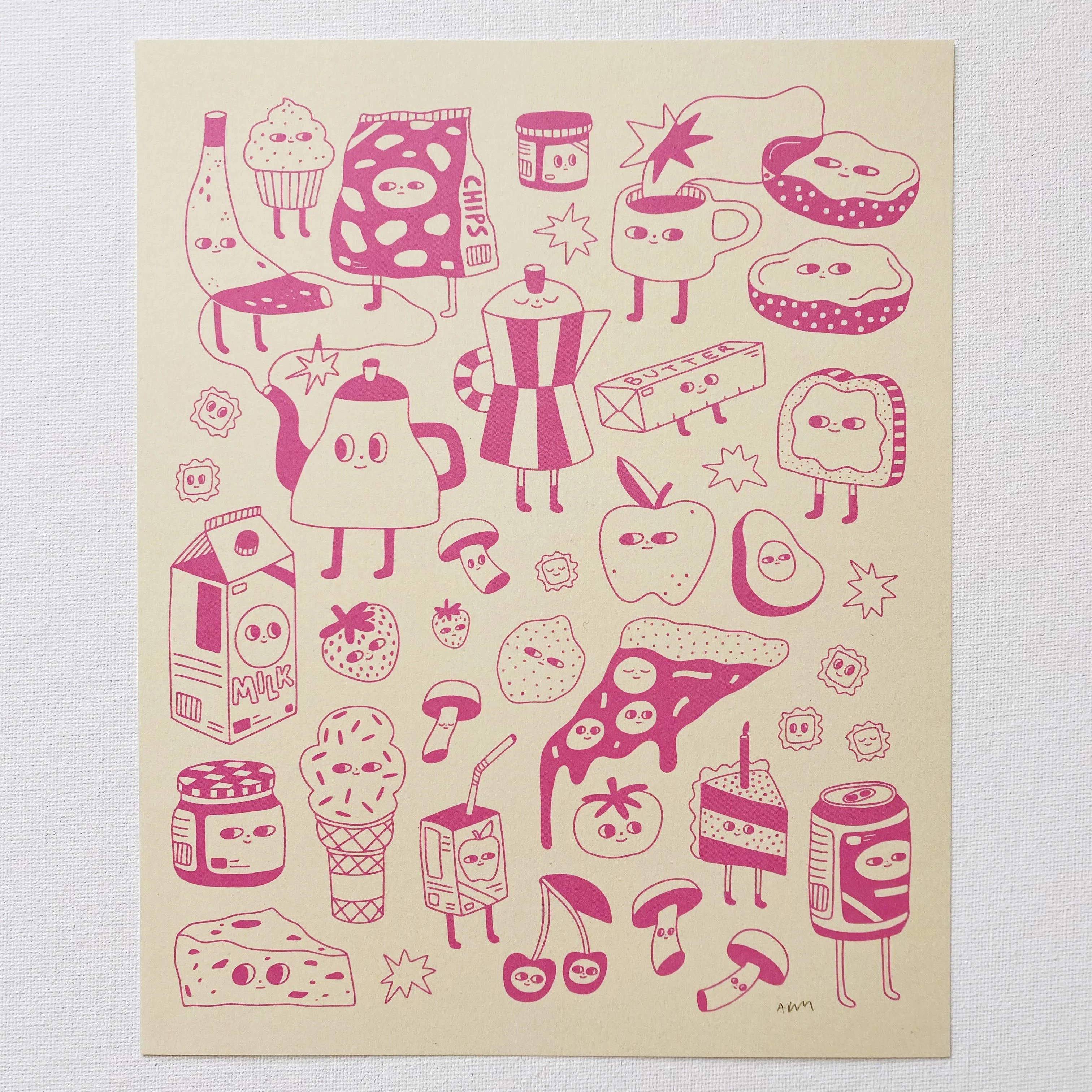 Print - food friends