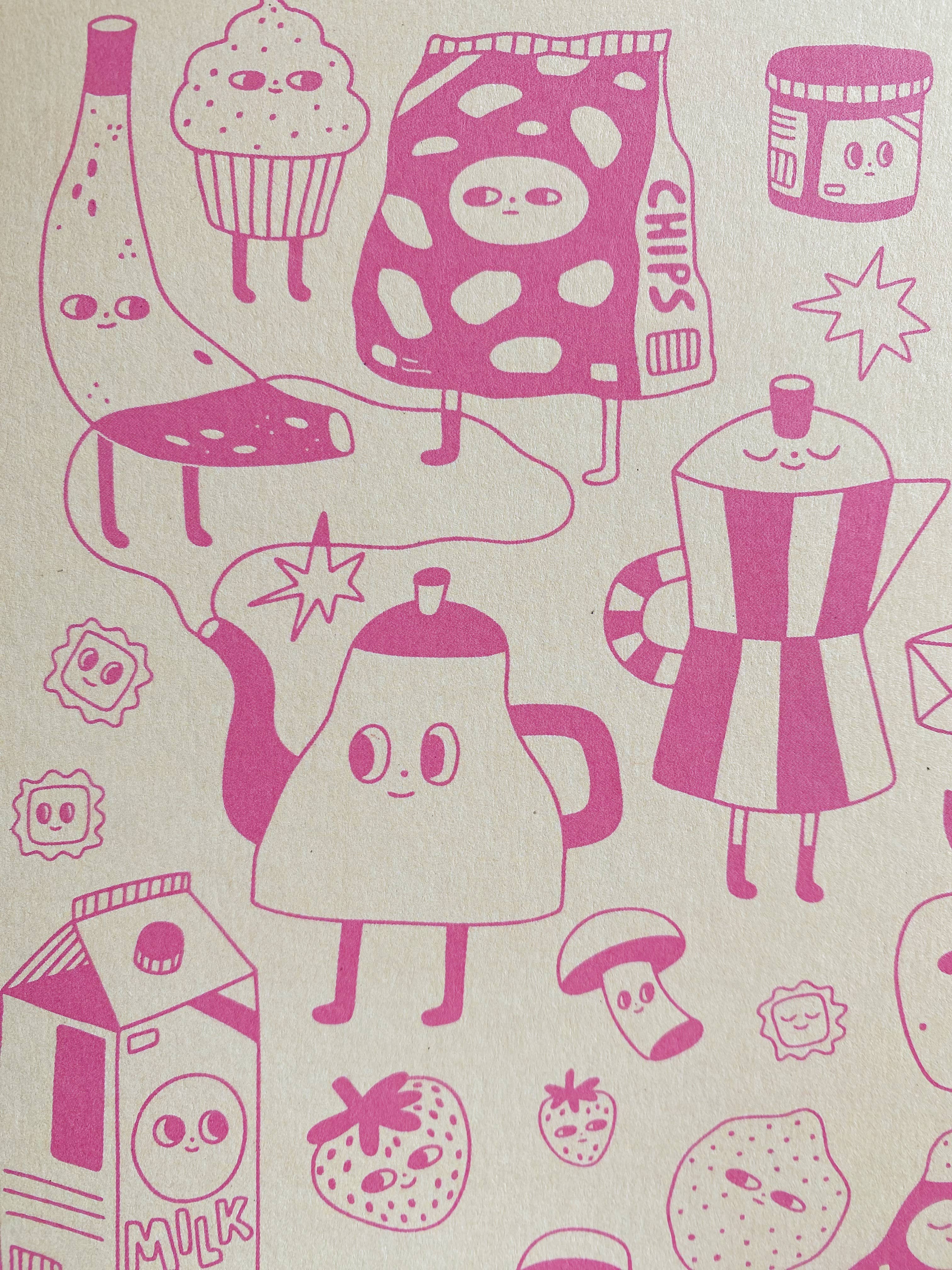Print - food friends - Image 3