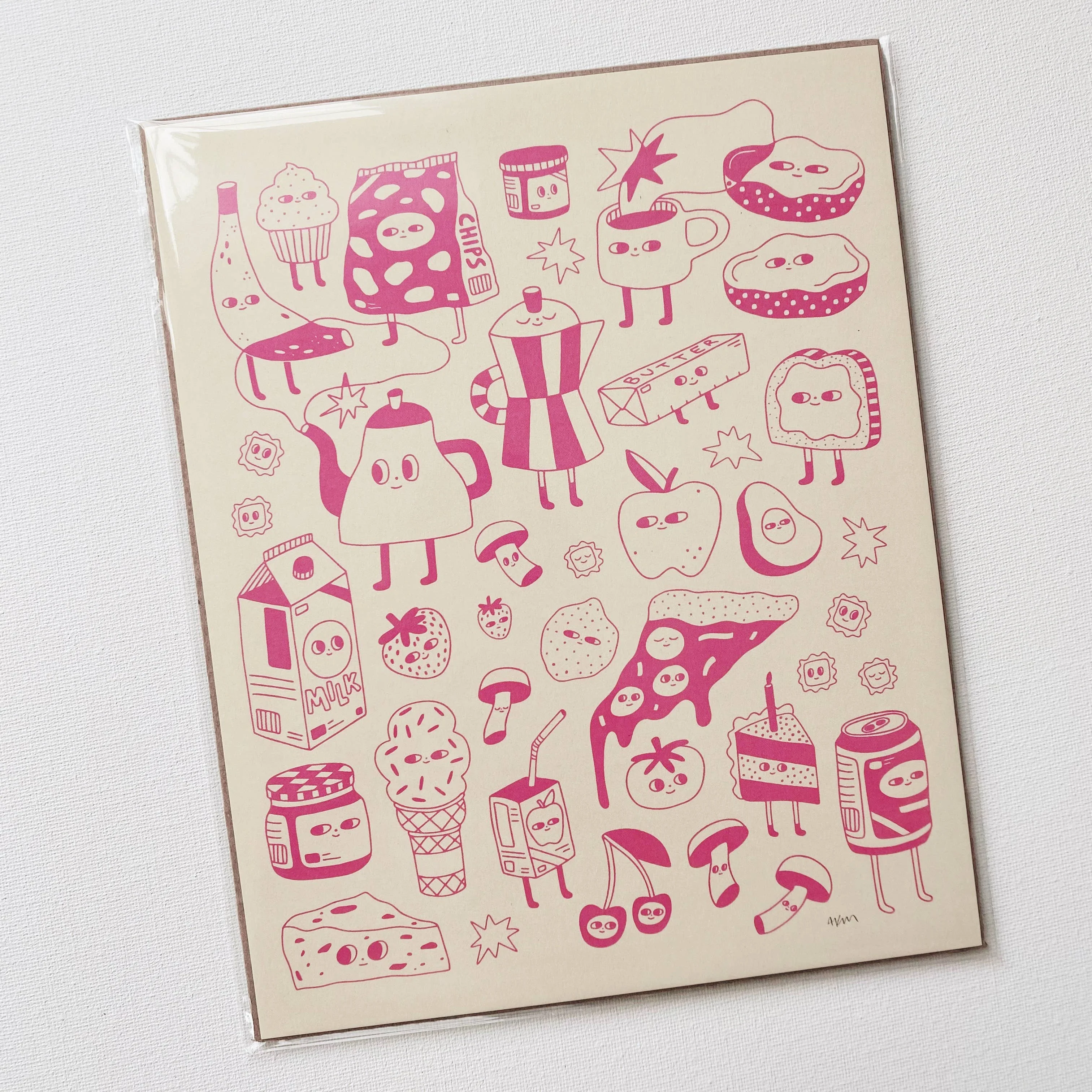 Print - food friends - Image 4