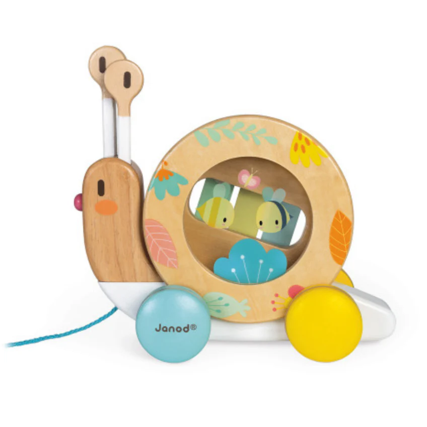 Pull-Along Musical Snail - Image 2