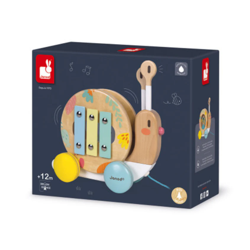 Pull-Along Musical Snail - Image 6