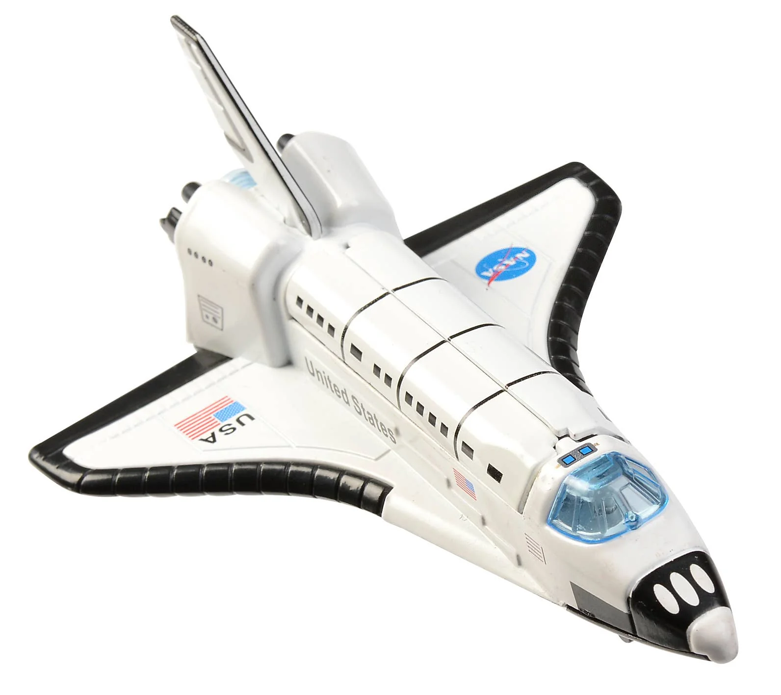 Pull Back Space Shuttle with Lights & Sound in Box - Image 4