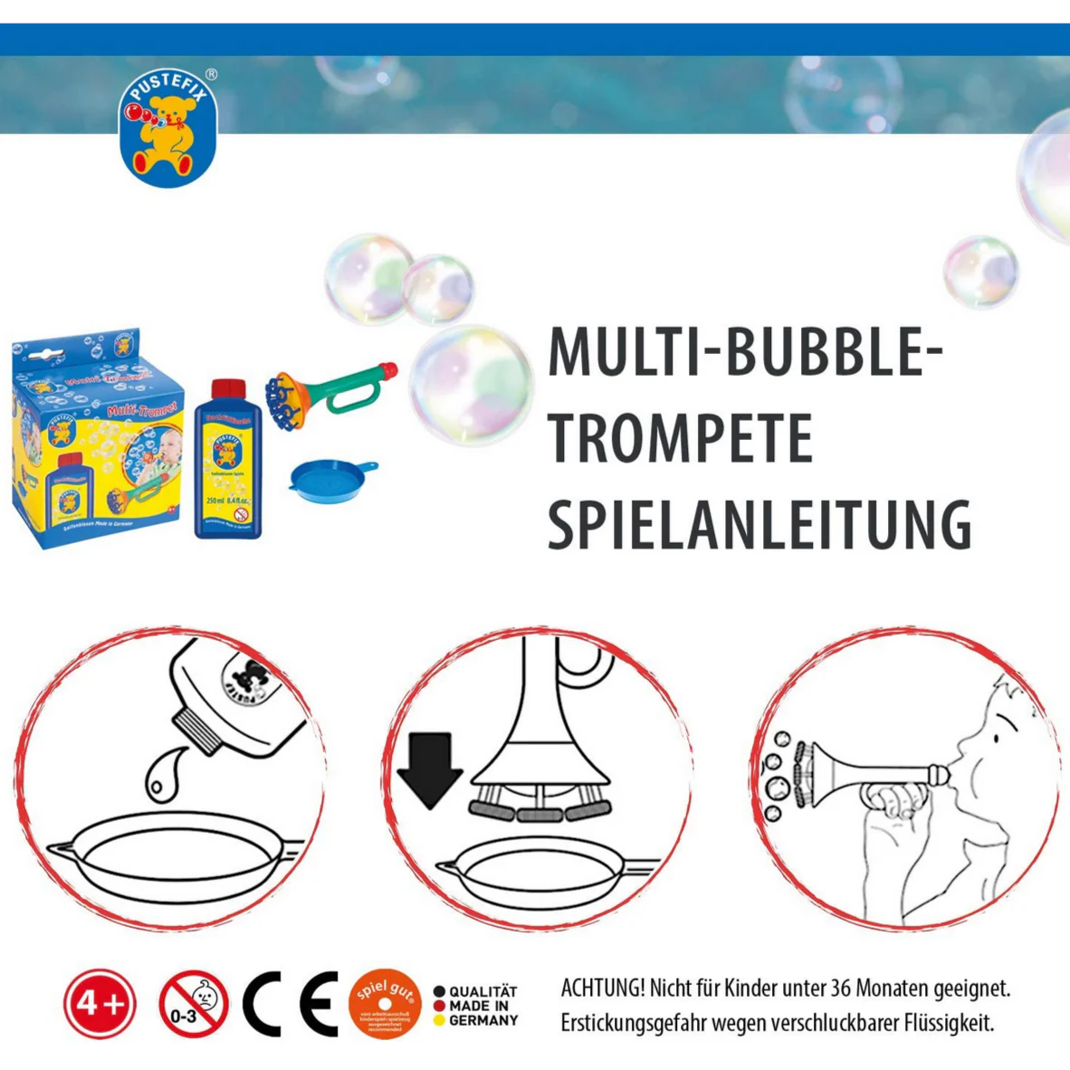 Pustefix Multi Bubble Trumpet - Image 5