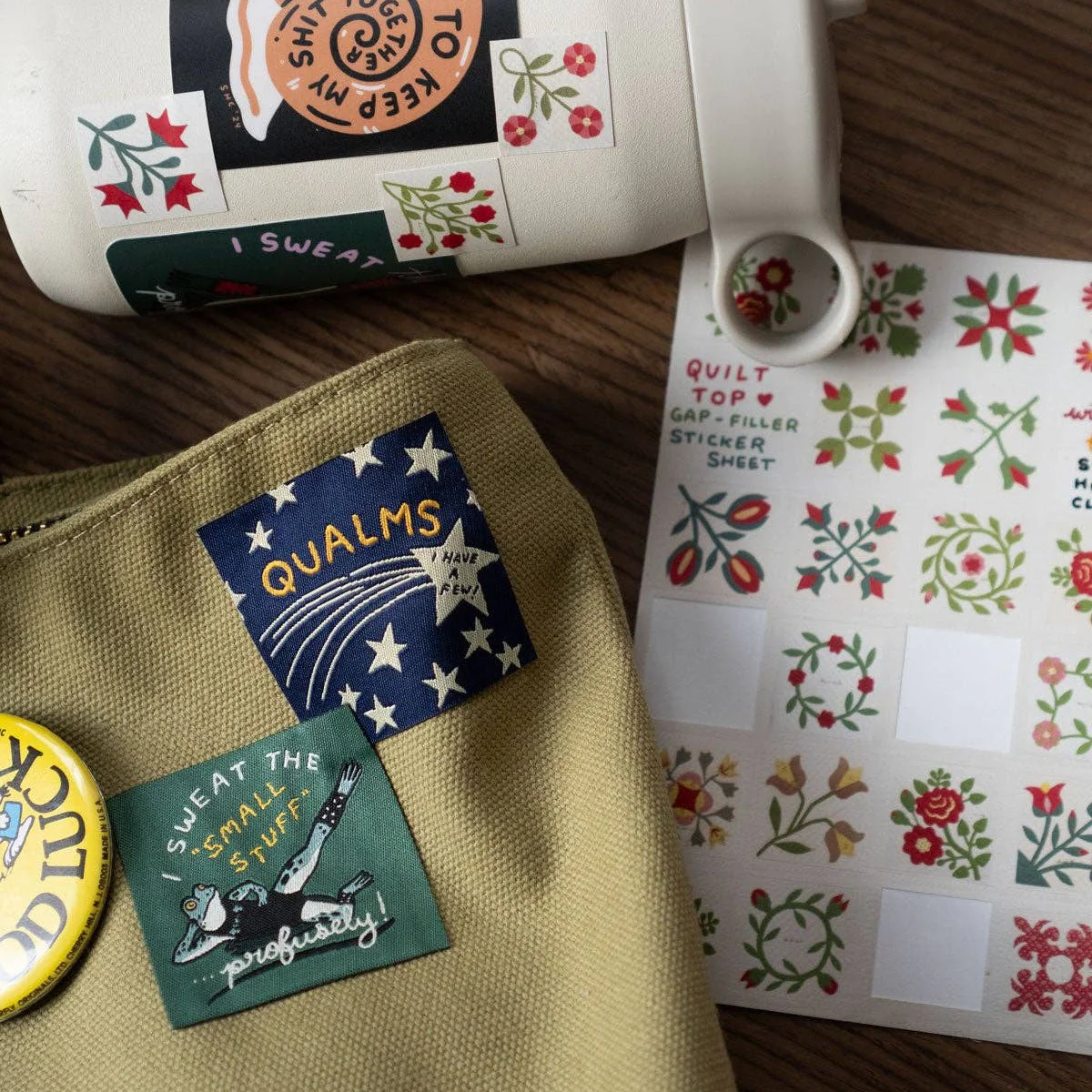 Qualms - Woven Sticky Patch - Image 2