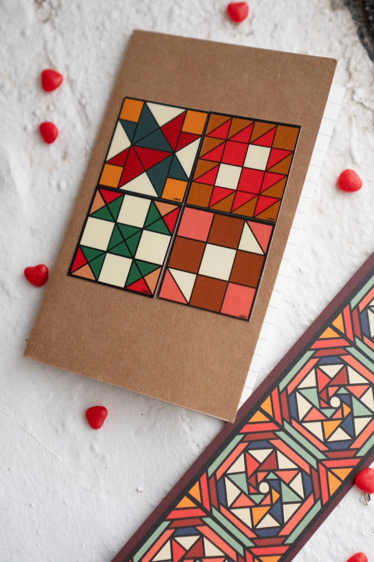 Quilt Block Gap Filler Sticker pk10 - Image 3