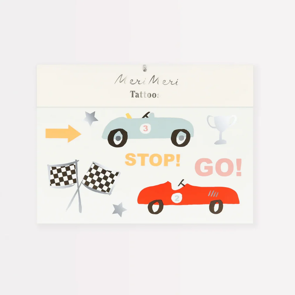 Race Cars Tattoos