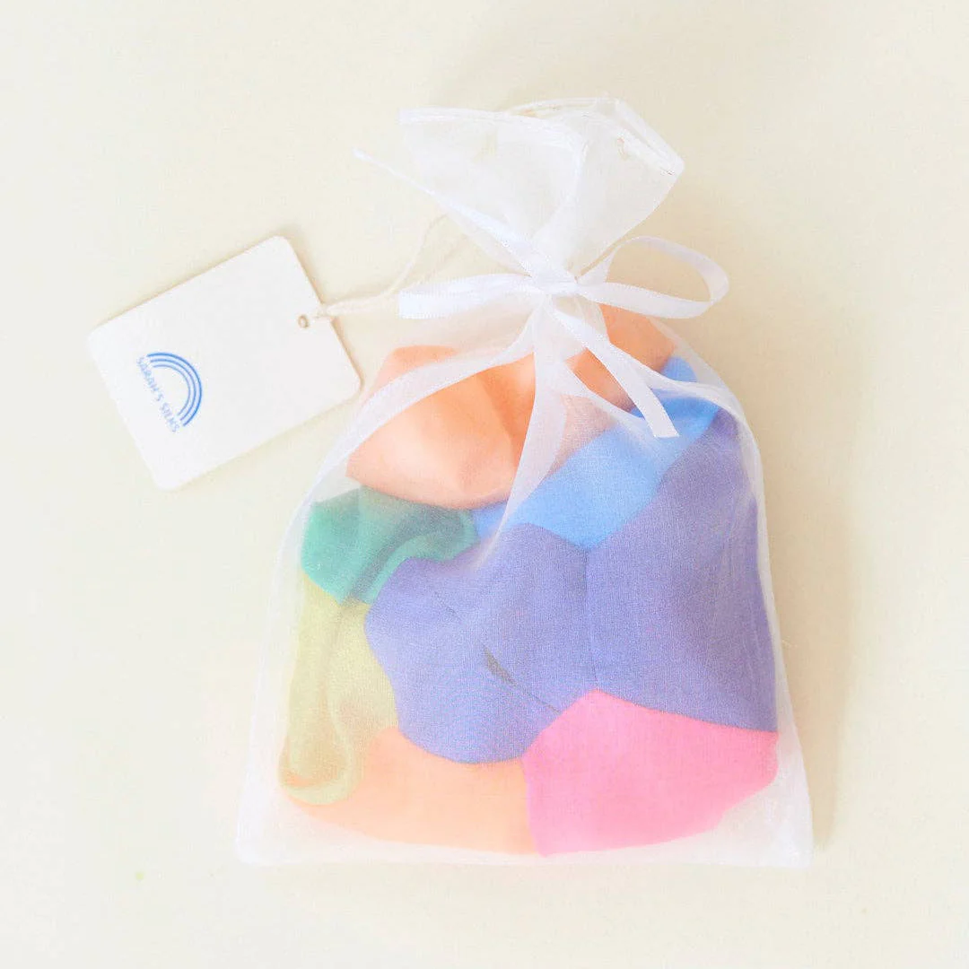 Rainbow Balloon Ball - 100% silk balloon cover - Image 10