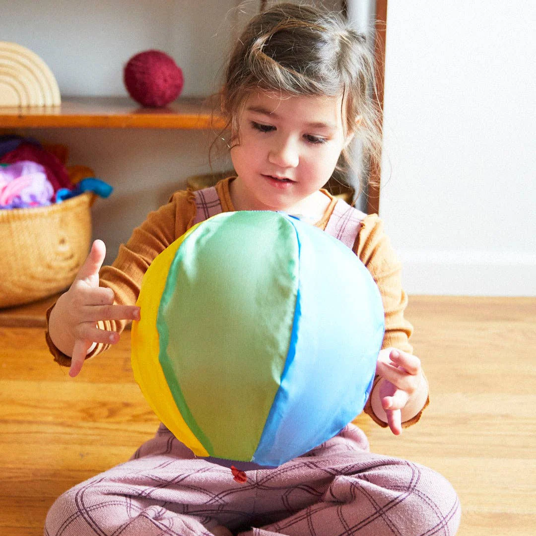 Rainbow Balloon Ball - 100% silk balloon cover - Image 8