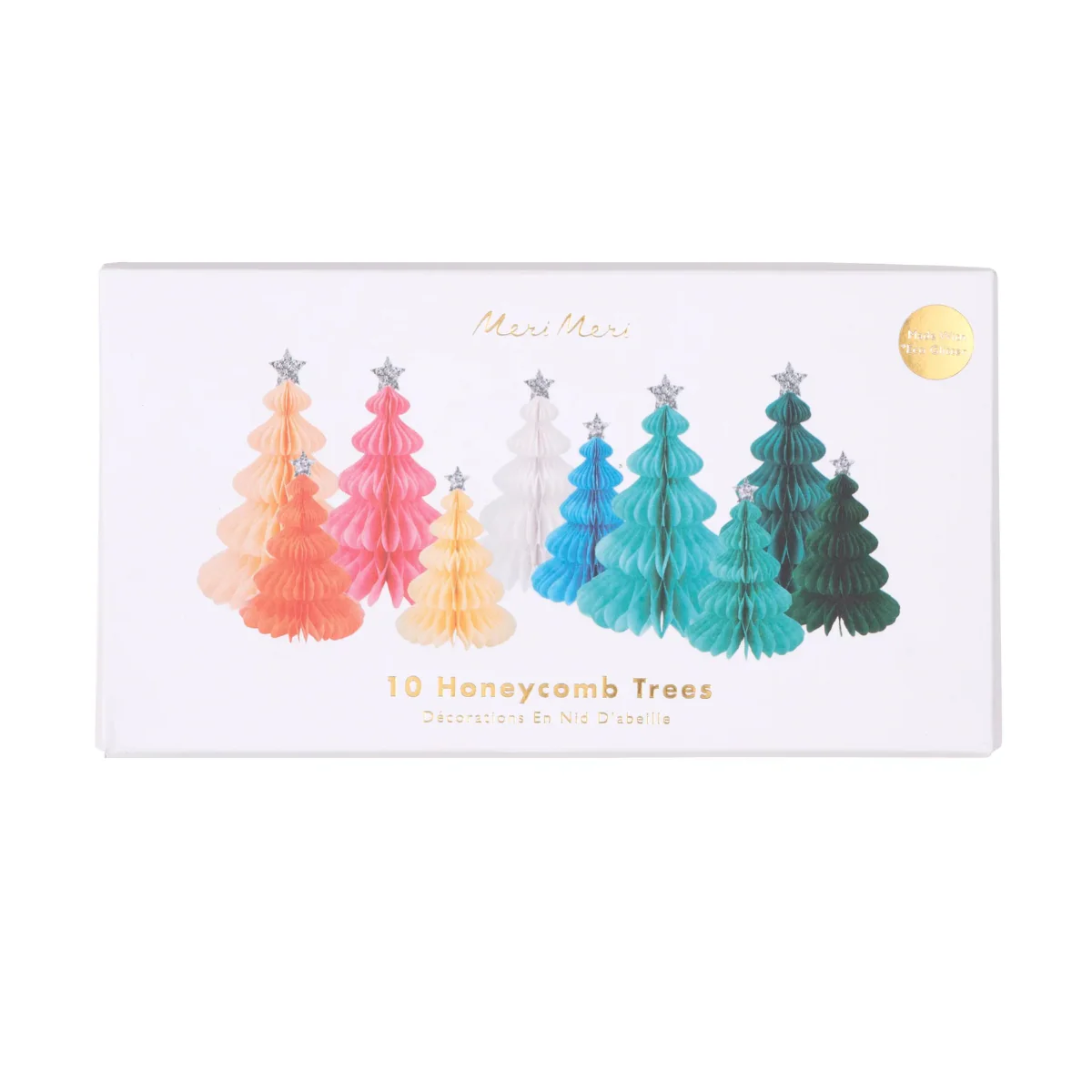 Rainbow Forest Honeycomb Decorations - Image 2