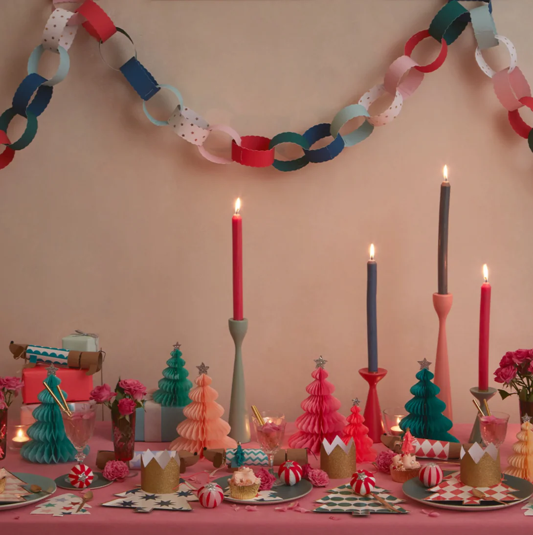 Rainbow Forest Honeycomb Decorations - Image 7