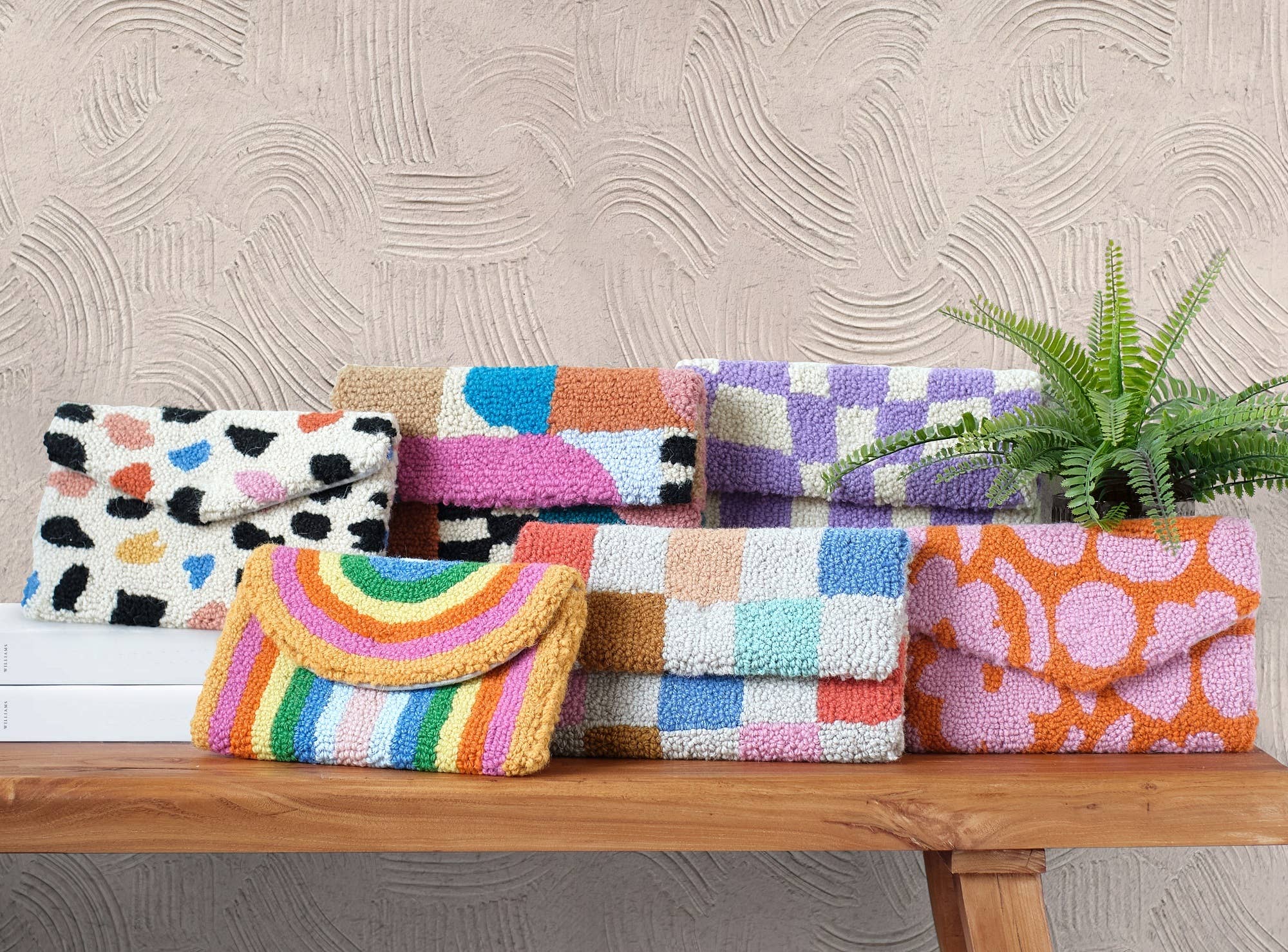 Rainbow Hook Clutch - Ampersand - Image 5