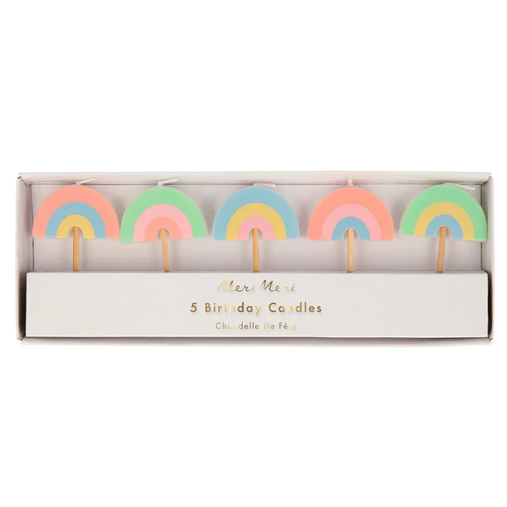 Rainbow Party Candles - Image 2