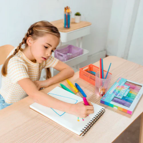 Rainbow Sparkle Metallic Watercolor Gel Crayons (12pk) - Image 5