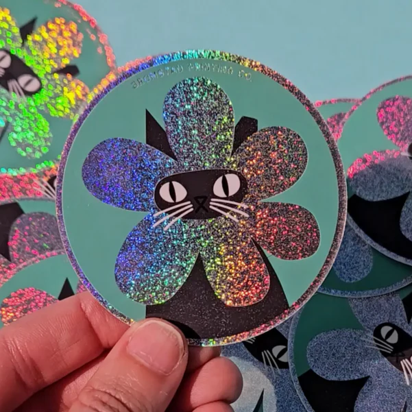 Rarest Bloom Sparkle Sticker