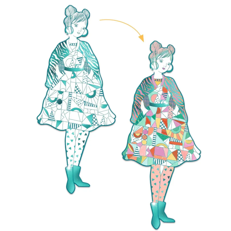 Rebekka & Friends Coloring Demoiselle