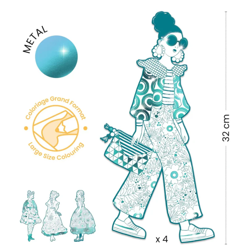 Rebekka & Friends Coloring Demoiselle - Image 3