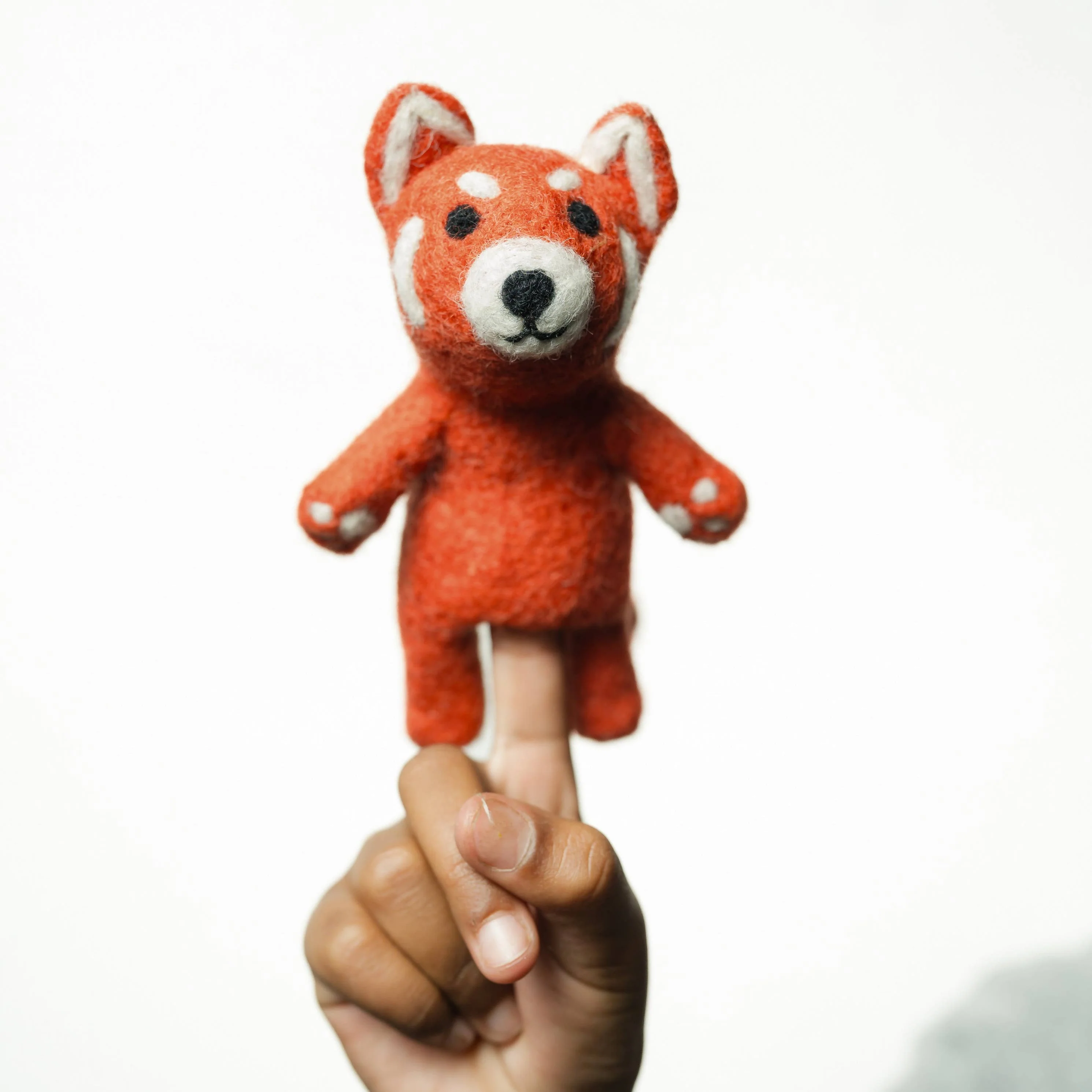 Red Panda Finger Puppet - Image 2