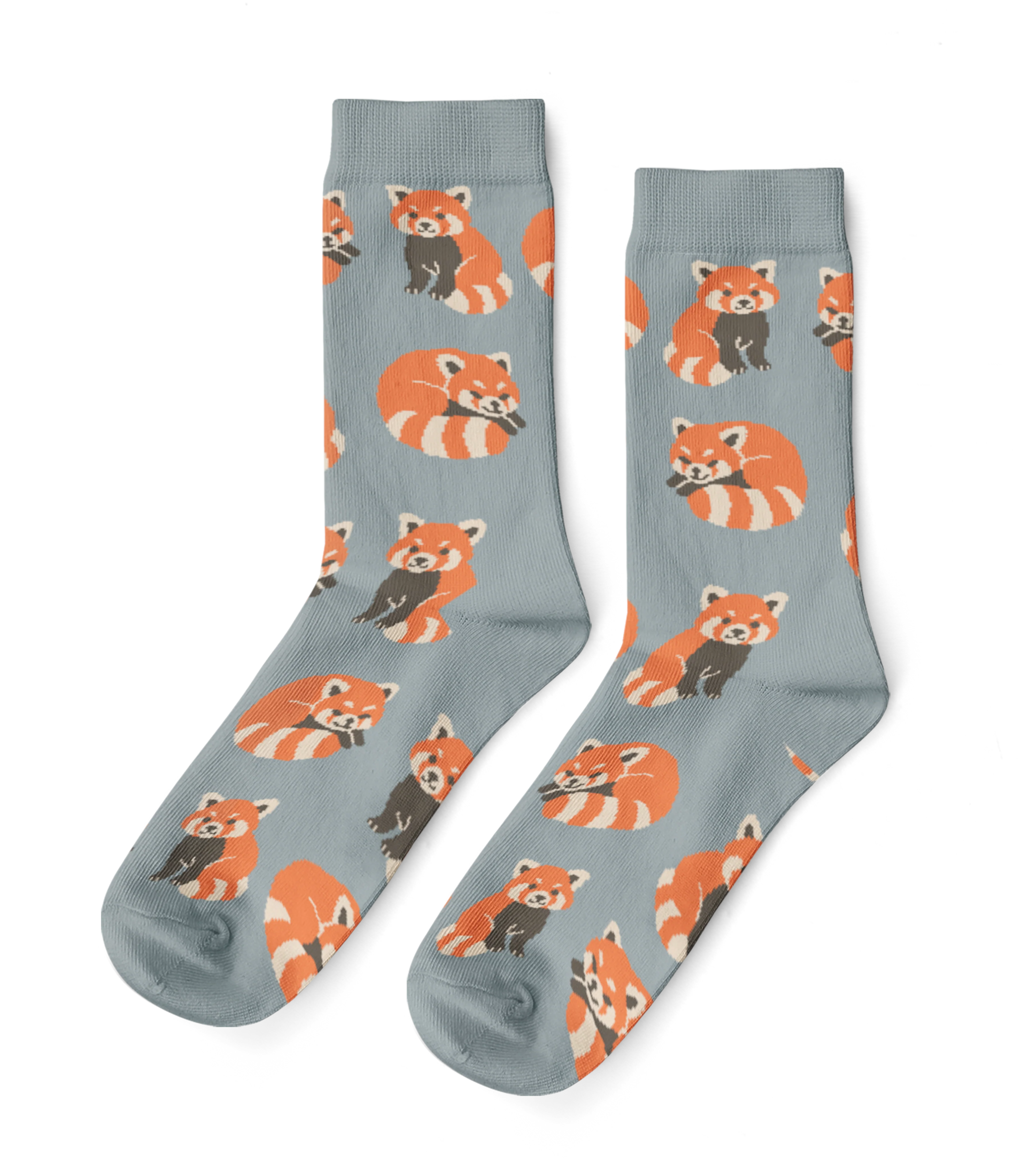 Red Panda - Large Crew Socks