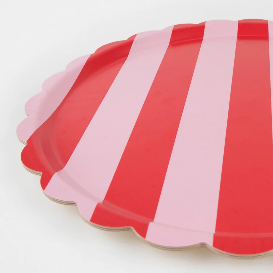 Red & Pink Large Tray - Image 3