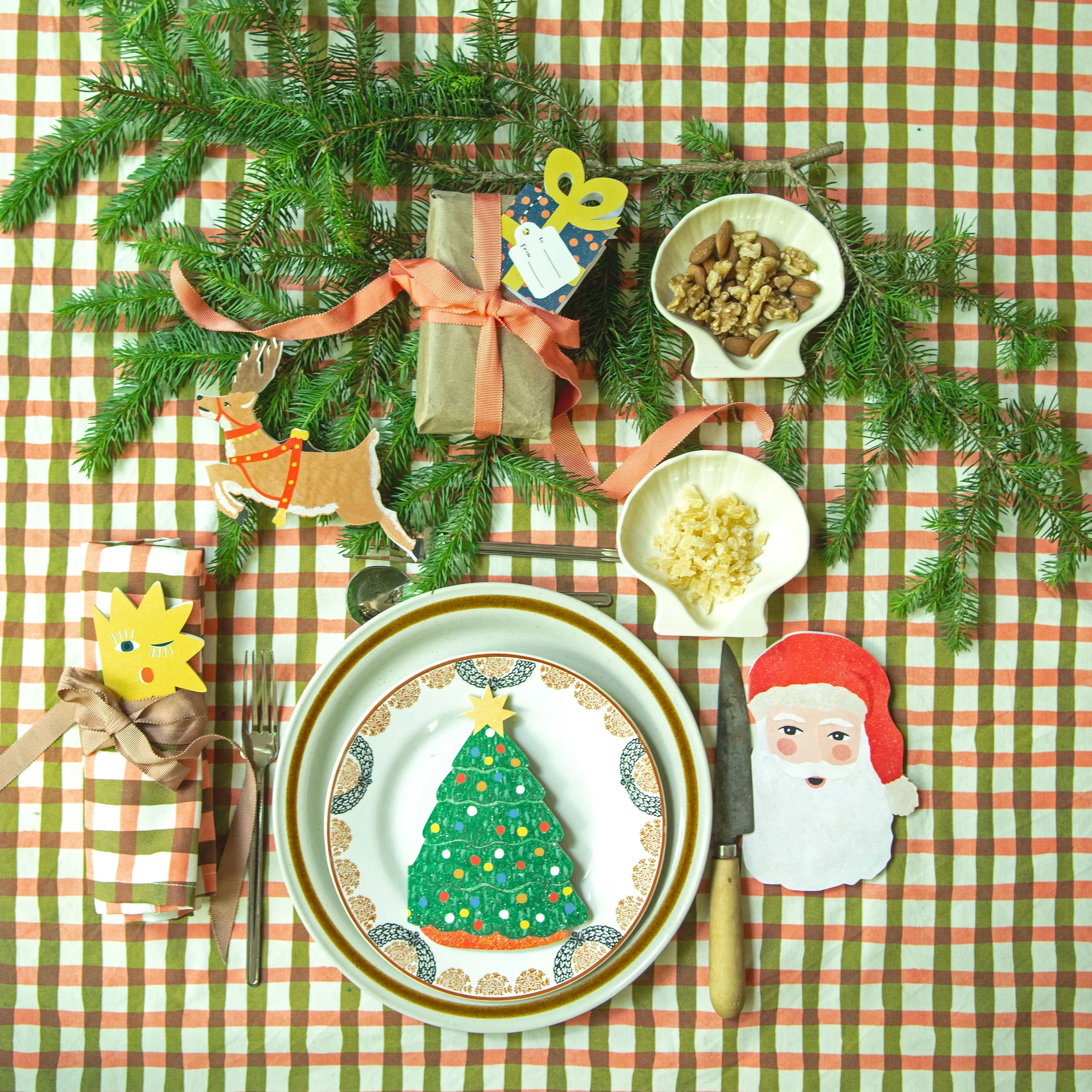 Reindeer Christmas Collection - Die Cut Card - Image 3