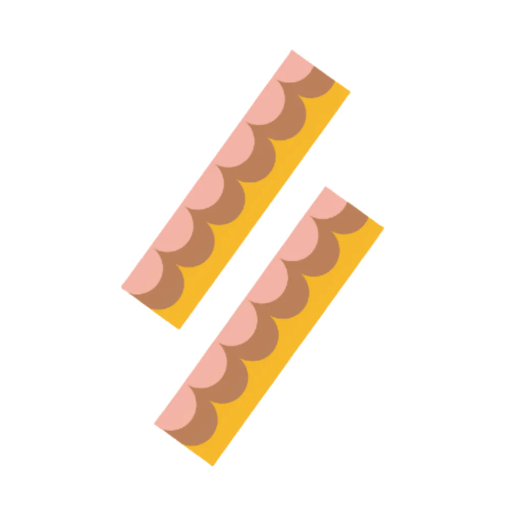 Retro Washi Scallop - Image 2