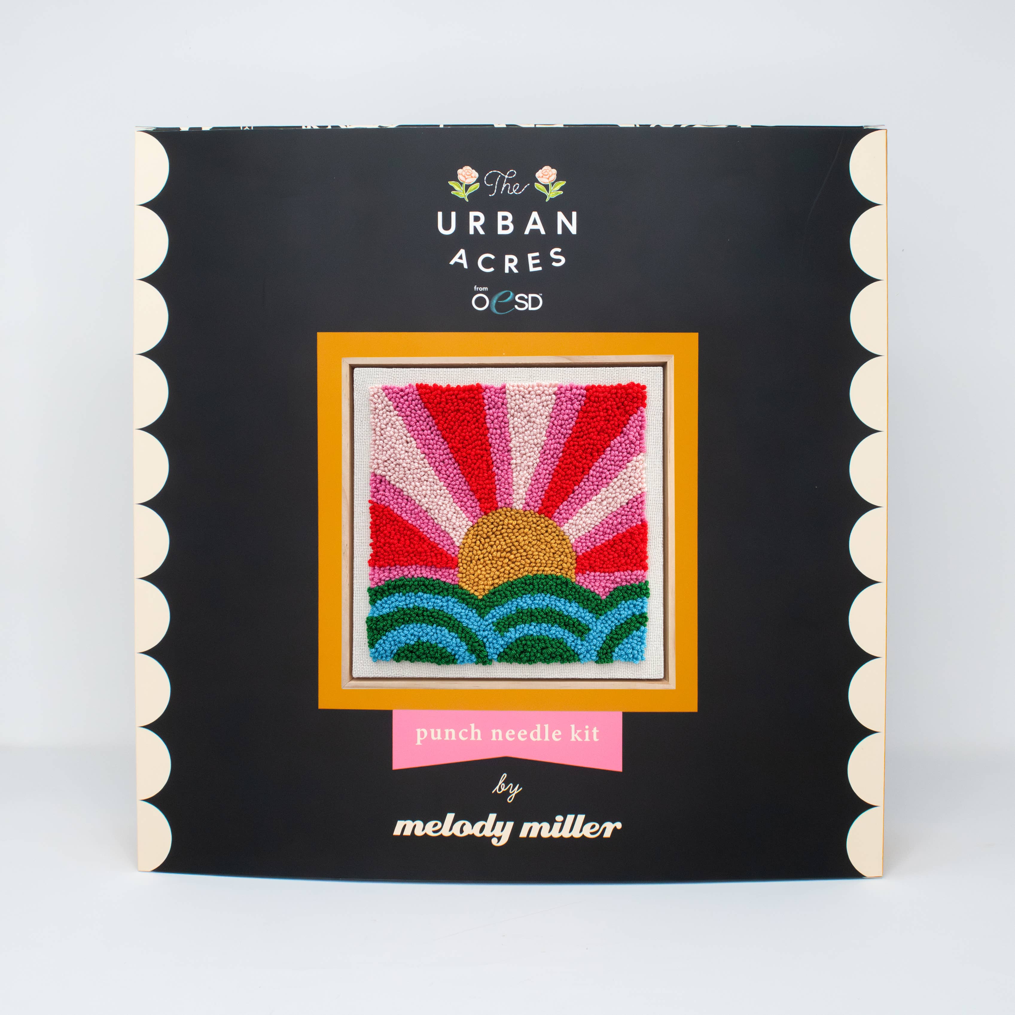 Rise & Shine by Melody Miller - Punch Needle Frame Kit - Image 6