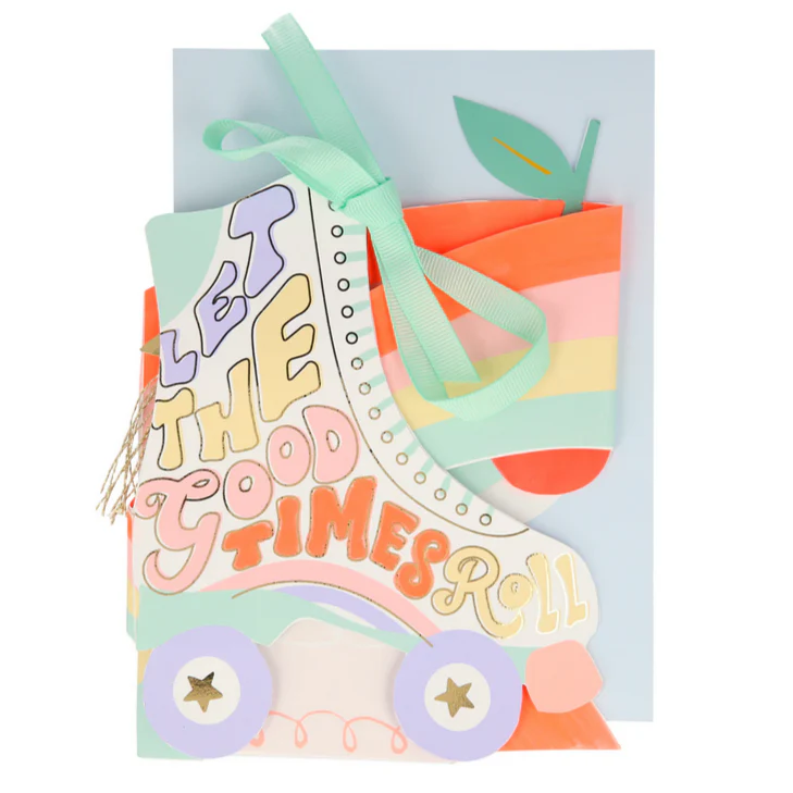 Roller Skate Concertina Card - Image 2