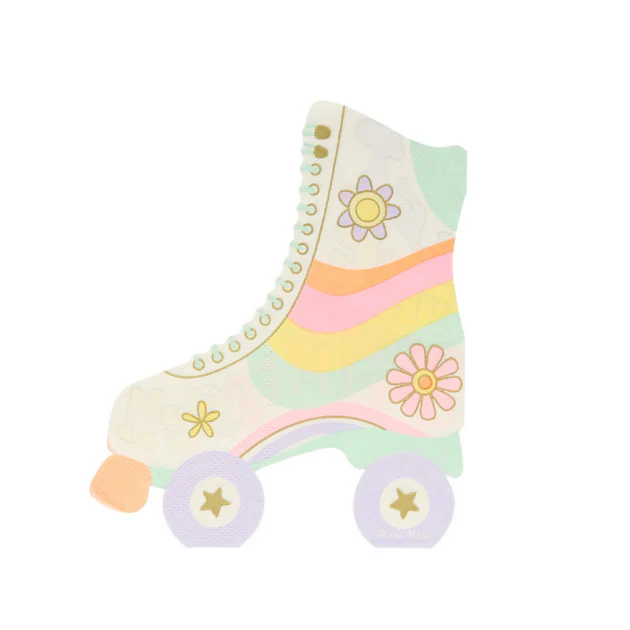 Roller Skate Napkins (16pk) - Image 4